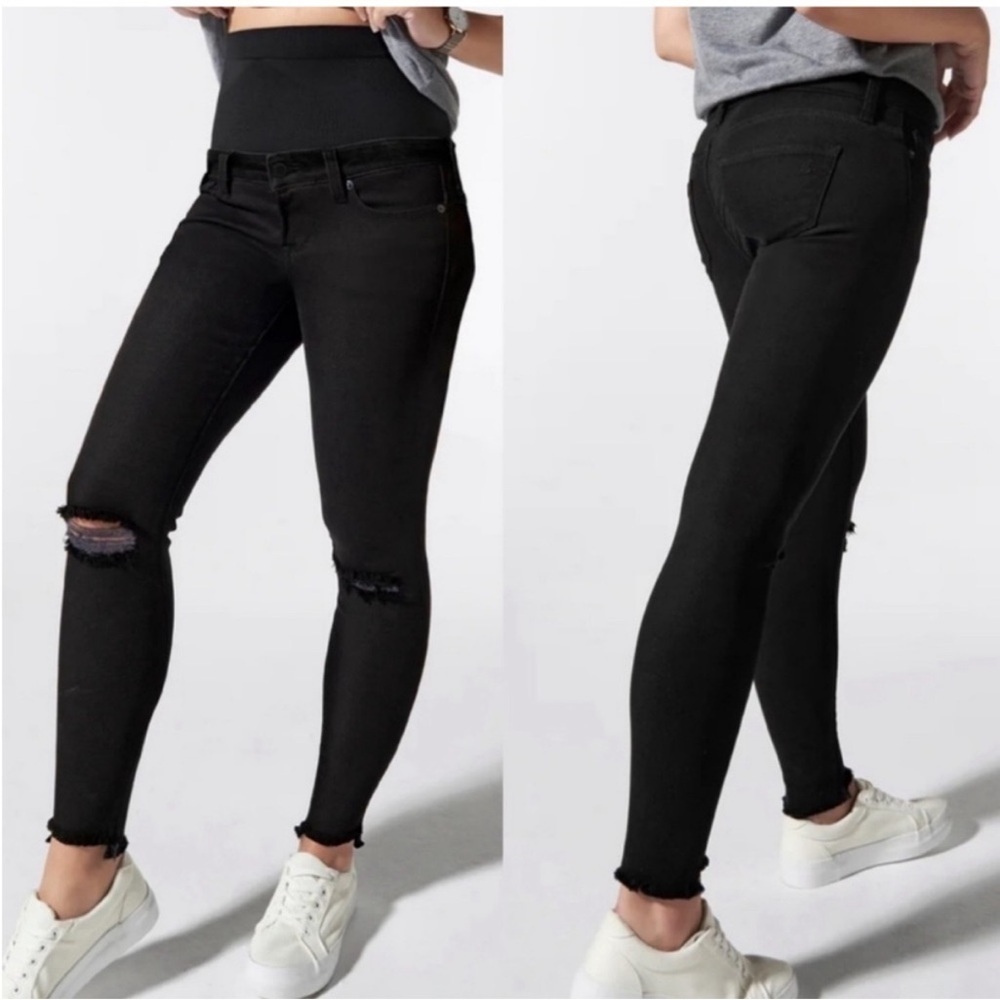 BLANQI Black Maternity skinny Jeans NWT! - Picture 2 of 14